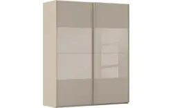 Goossens kledingkast finca combi glans mat glas bruin hoogwaardig meubelplaat - 8244383-{merk}-finca-combi-sts-bruin-schuifdeuren-02